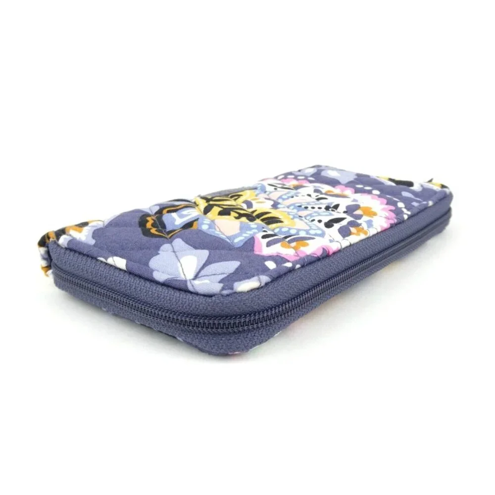 Vera Bradley Charmont Meadow Zip-Around Wallet - Picture 5 of 8